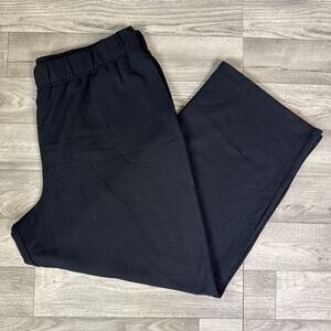 Koolaburra UGG Pull On Fleece Lined Flare Leg Sweatpants Black sz 1X Petite